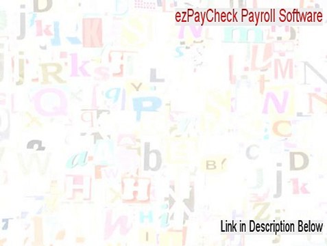 ezPayCheck Payroll Software Crack [Legit Download 2015]