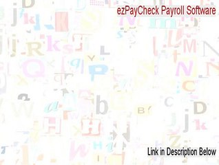 ezPayCheck Payroll Software Crack [Legit Download 2015]
