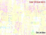 Code 128 Excel Add In Cracked (Download Here 2015)