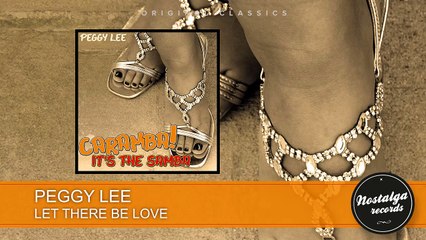 Peggy Lee - Let There Be Love