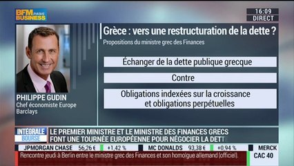 La Grèce poursuit sa tournée européenne pour renégocier sa dette: Philippe Gudin - 03/02