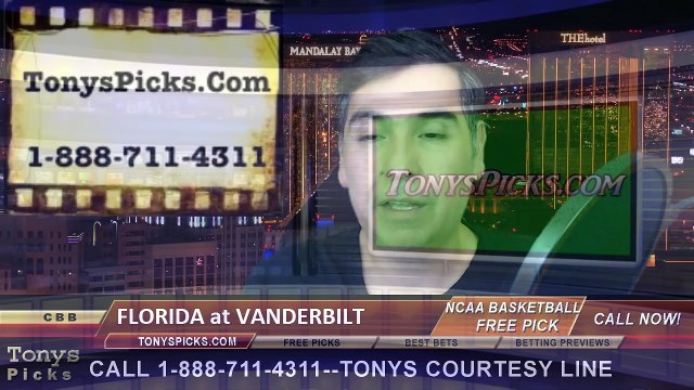 Vanderbilt Commodores vs. Florida Gators Free Pick Prediction NCAA College Basketball Odds Preview 2-3-2015