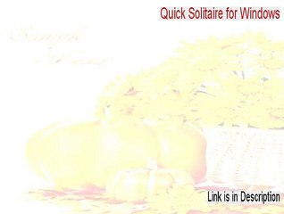 Quick Solitaire for Windows Full (Legit Download 2015)