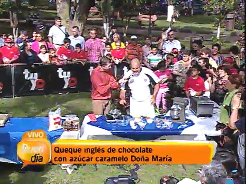 Queque inglés de chocolate