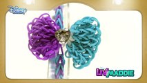 Loom Band Tutorial - Liv and Maddie Bow Bracelet - Official Disney Channel UK HD