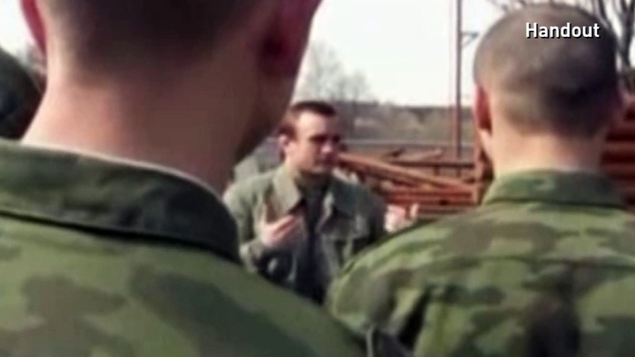 Video: Litvinenko's face used as target practice