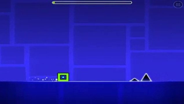 Geometry dash light level 1 song & game / musique & jeu - stereo madness
