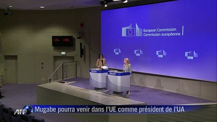 Mugabe pourra se rendre dans l'UE en tant que président de l'UA