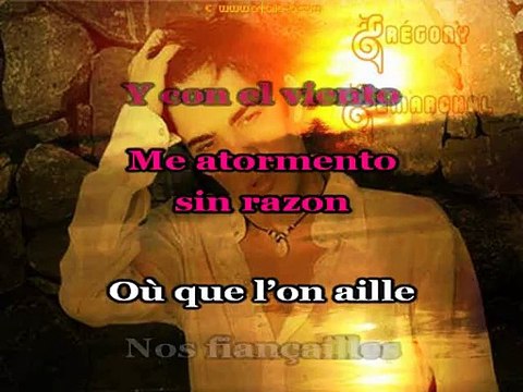 KARAOKE GREGORY LEMARCHAL - Nos fiançailles