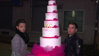 Trentola Ducenta (CE) - Inaugurazione pasticceria "L'impero delle torte" (01.02.15)