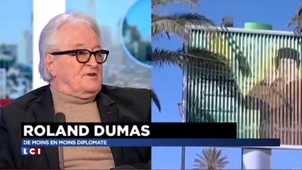 Roland Dumas : "Kadhafi, j'en faisais pas ma tasse de thé, mais on pouvait discuter"