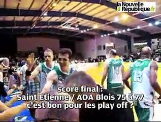 BASKET N1 : Saint-Etienne - ADA Blois (75-77)