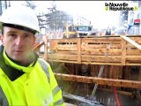 Tours : le chantier du tramway bute sur une «chambre» France Telecom