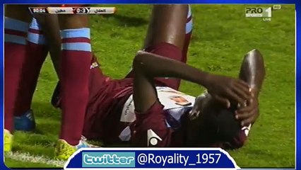 هدف الهلال الثالث من مدافع حطين - كاس ولي العهد - 2015 HD