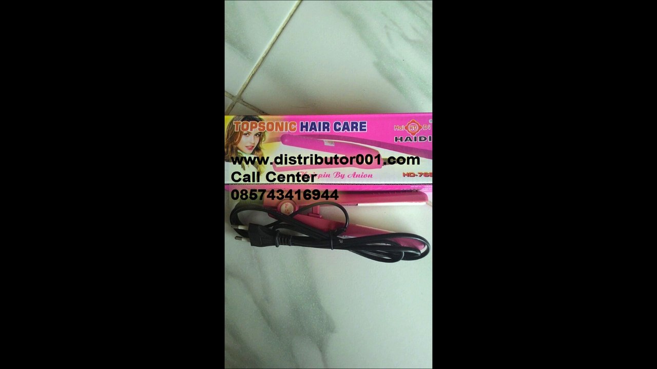 jual catok rambut mini haidi termurah harga grosir