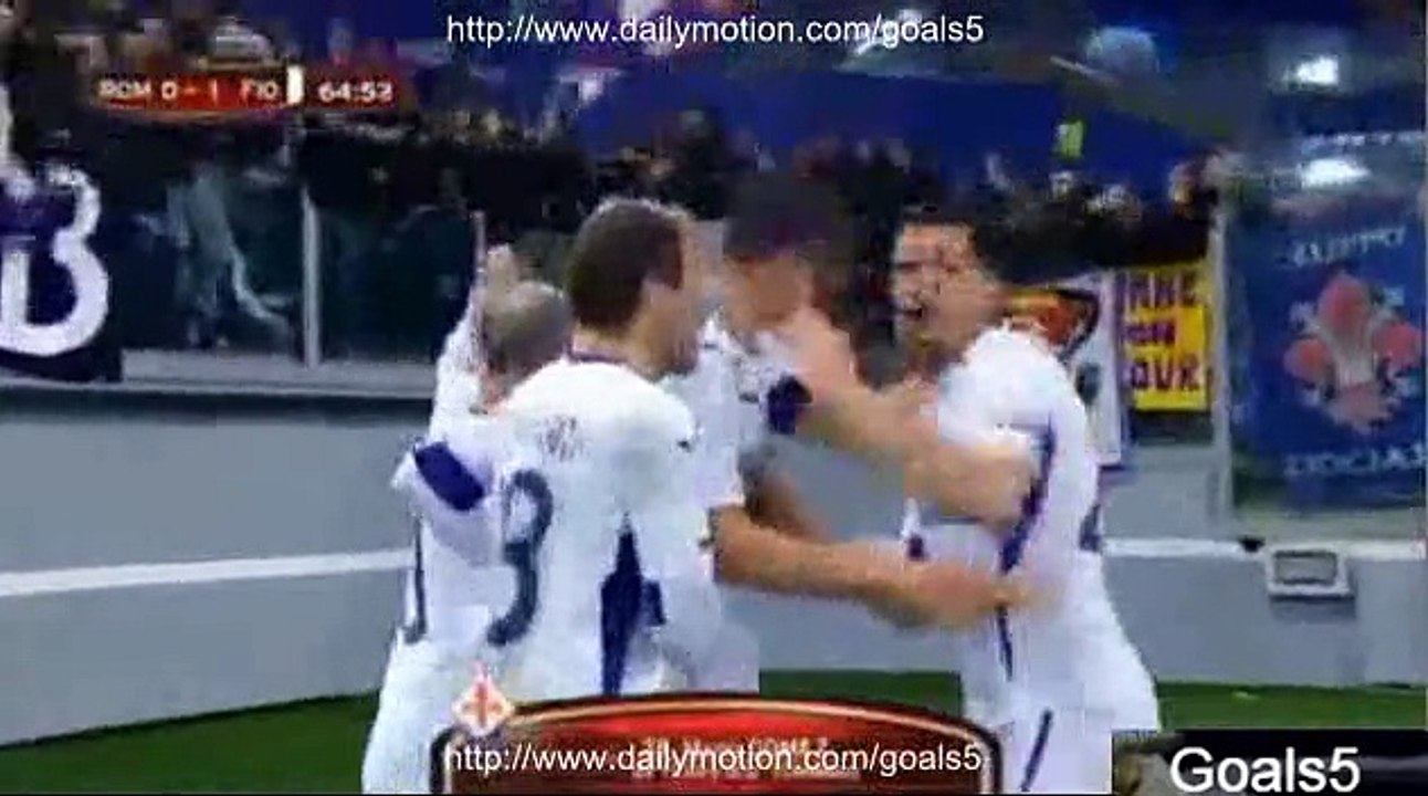 AS Roma 0 - 2 Fiorentina All Goals and Highlights Coppa Italia 3-2-2015