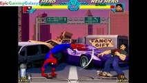 Spider-Man VS Superboy In A DC VS Marvel MUGEN Edition Match / Battle / Fight