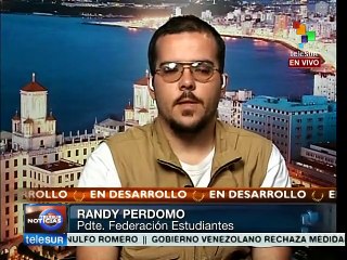 Salud y ánimo de Fidel Castro, en perfecto estado: Randy Perdomo