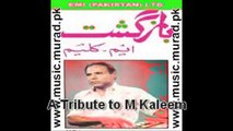 M Kaleem Is bewafa jahan main wafa dhundtay rahay Kalim