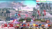 Sheik And The Mario Brothers VS Pokemon Team In A Super Smash Bros. For Wii U 8 Player Team Battle