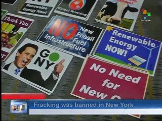 The Real USA - Fracking banned in NY State