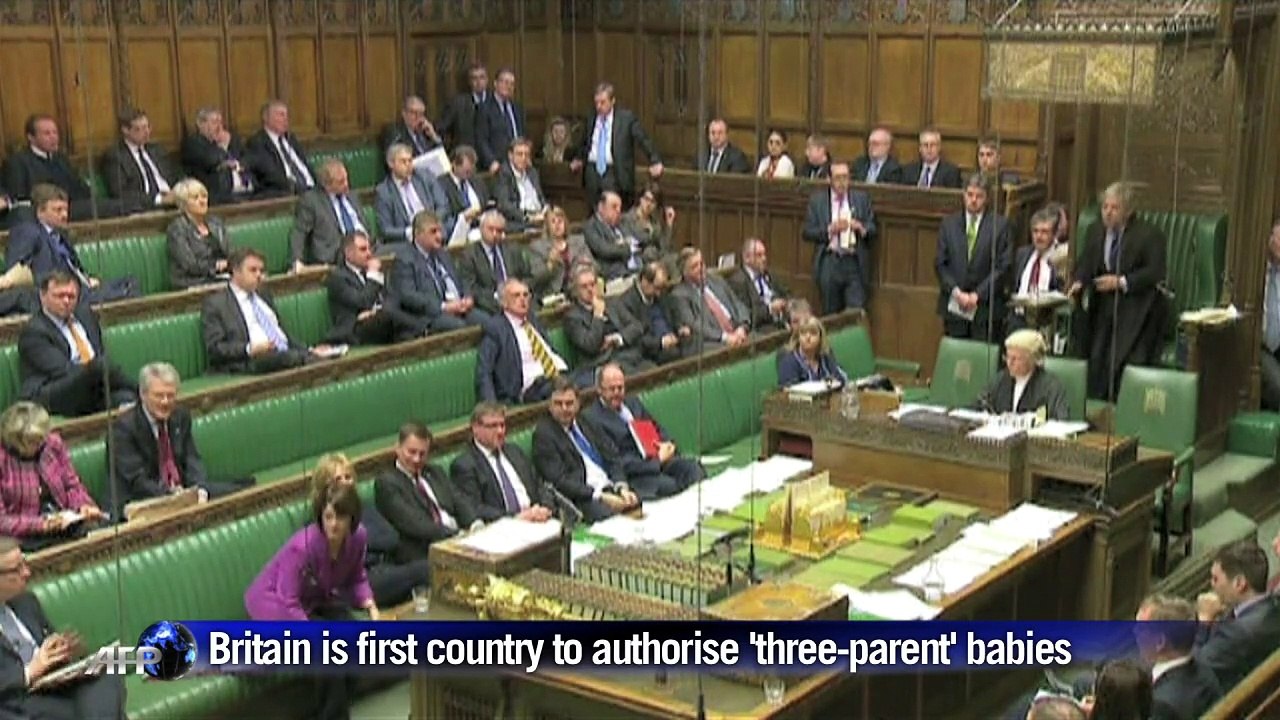 Britain is first country to authorise 'three-parent' babies