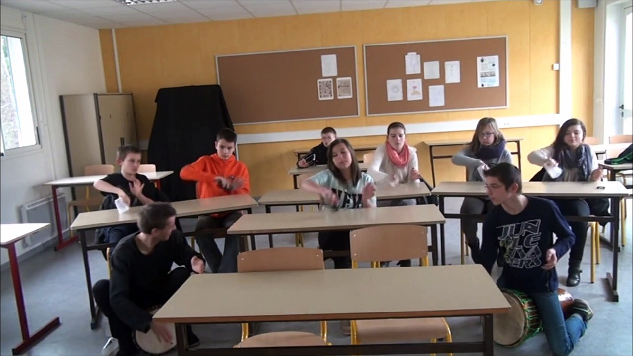 CUP SONG Djénies Djembé, Collège Bellevue, Guémené-penfao