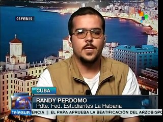 El comandante Fidel está lleno de vida: líder universitario