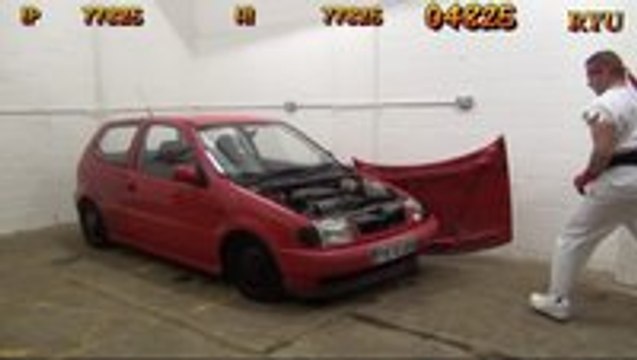 Real Life Street Fighter Car Bonus Stage