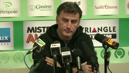 ASSE - Galtier : «Gagner pour rétablir l'équilibre»