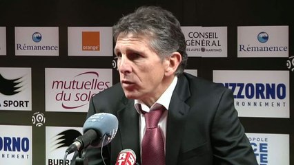 OGCN - Puel : «Il faut accepter d'avoir un couac»