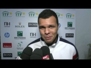 Tennis - Coupe Davis : Tsonga s'impose sereinement