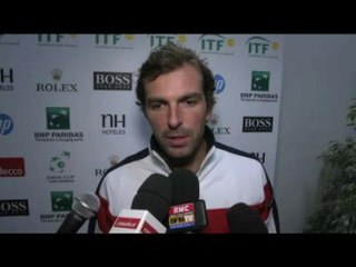 Tennis - Coupe Davis : «On est fier de nous»
