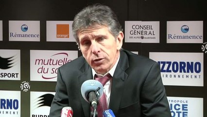 OGCN - Puel : «Rien à reprocher»
