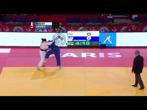 Judo - T. de Paris : Pasquet n'aura pas sa finale