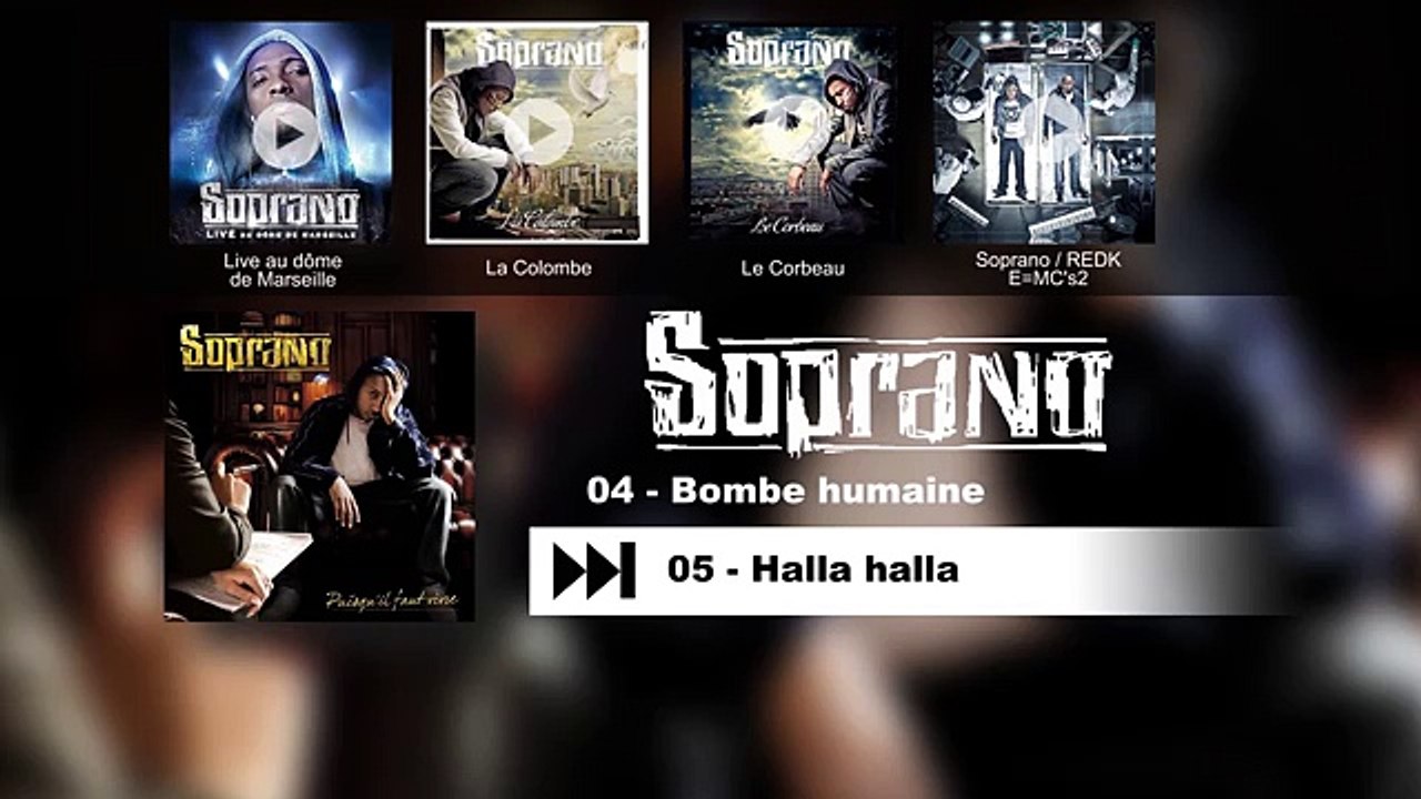 SOPRANO - BOMBE HUMAINE (OFFICIAL AUDIO)