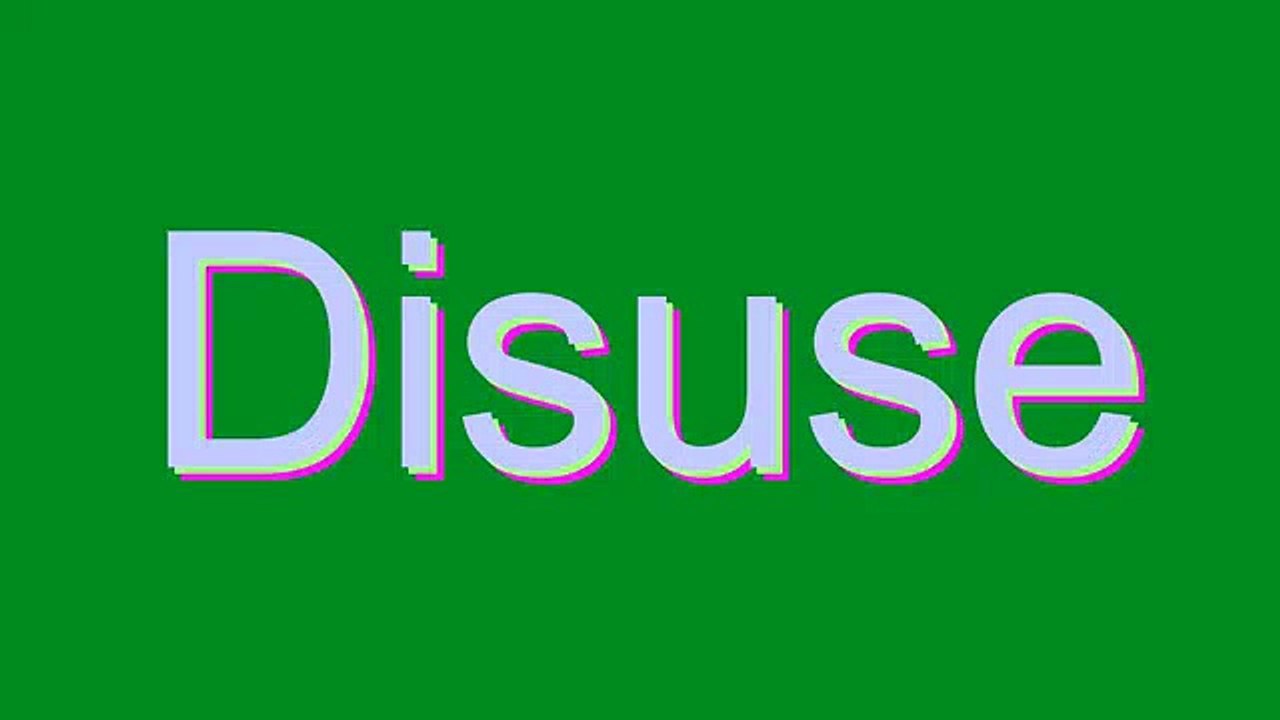 How to Pronounce Disuse