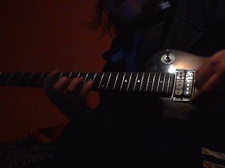 Testing the Rodoljubac Guitar on E Funk Practice