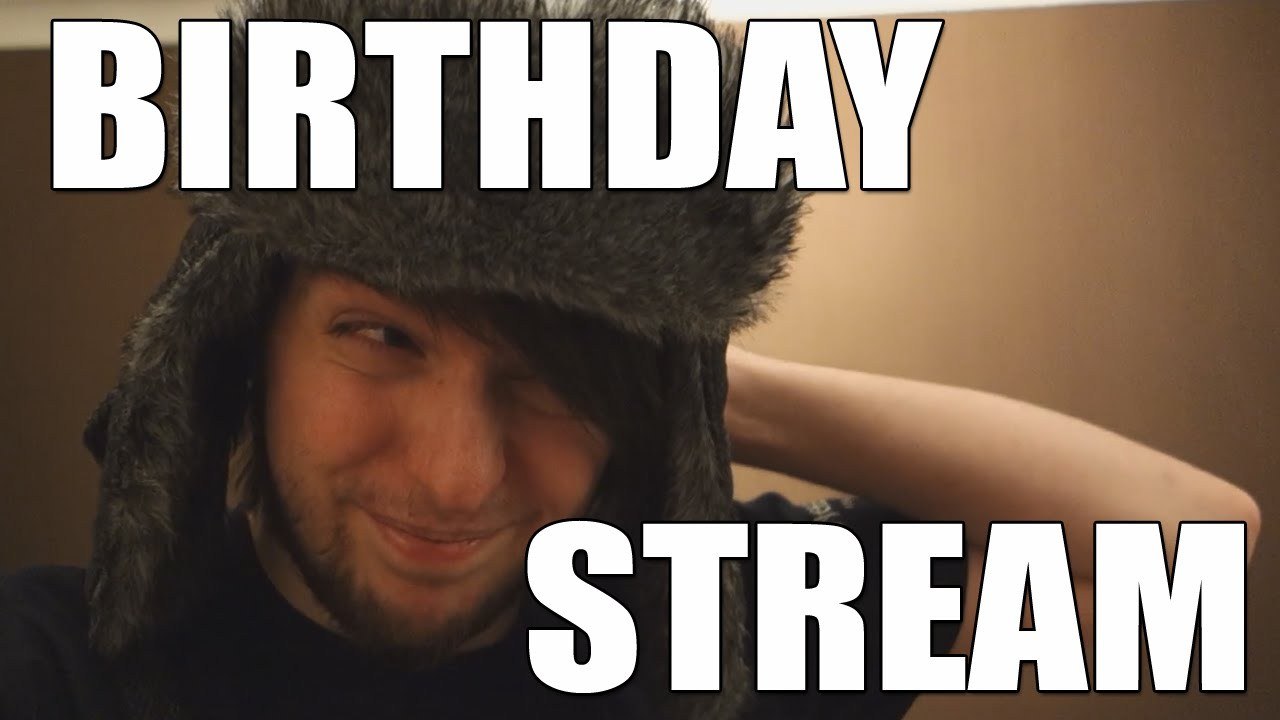 Birthday Stream & Stuff :: Edge Vlogs