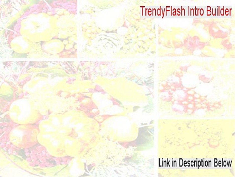 TrendyFlash Intro Builder Full [Download Here]