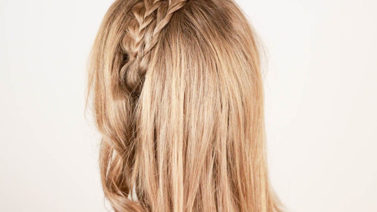 Косичка "ободок" на каждый день. Headband Braid for Every Day