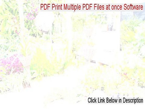 PDF Print Multiple PDF Files at once Software Free Download - pdf print multiple pdf files software 2015