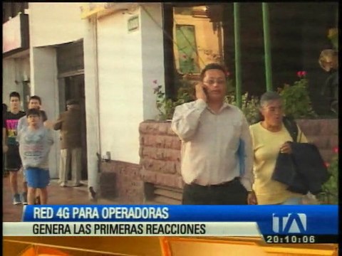 Concesión de la red 4G a operadoras móviles