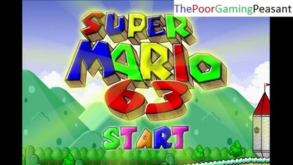 Super Mario 63 Let's Play / PlayThrough / WalkThrough Gameplay Part #2