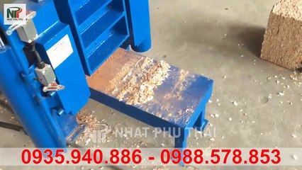 Máy Ép Khối Mùn Cưa, Dăm Bào
