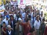 احتجاجات في تعز على تغول الحوثيين على السلطة