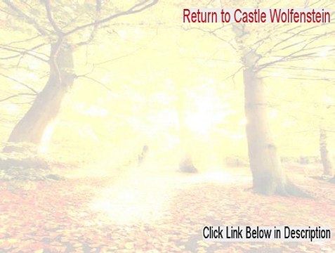 Return to Castle Wolfenstein: Enemy Territory (full install) Key Gen (Risk Free Download)