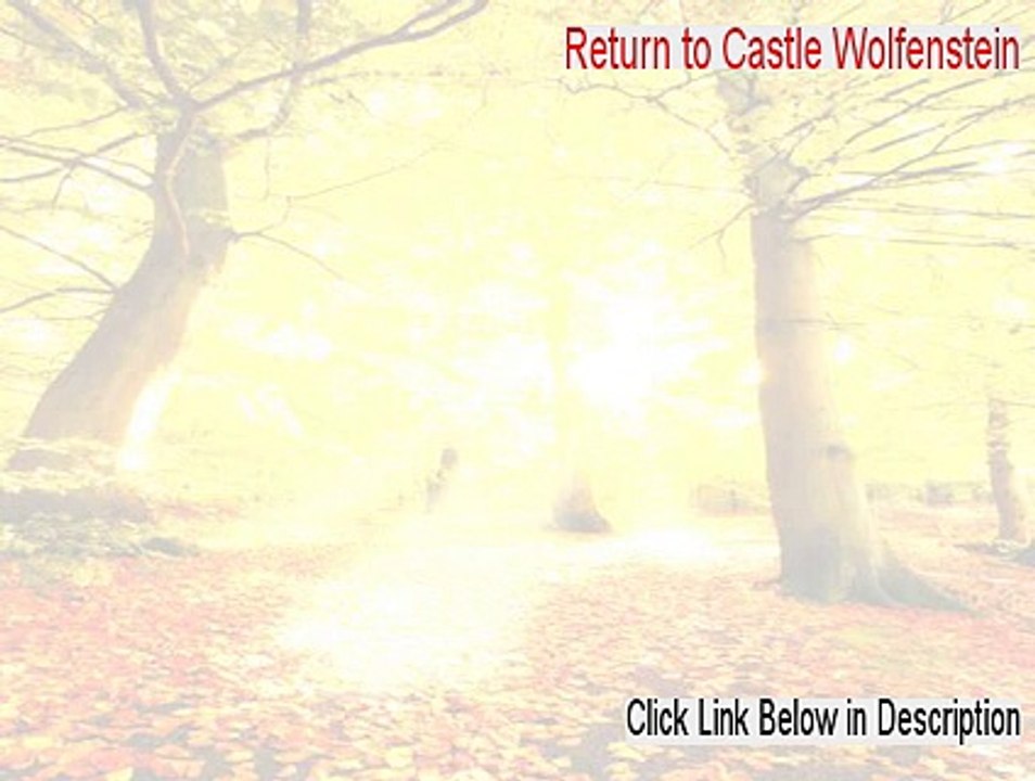 Return to Castle Wolfenstein: Enemy Territory (full install) Key Gen (Risk Free Download)