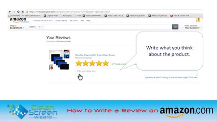 CSW Announces Video HT Write a Review on Amazon