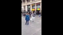 Ronaldo Surprises A Kid With Some Moves On The Streets Of Madrid